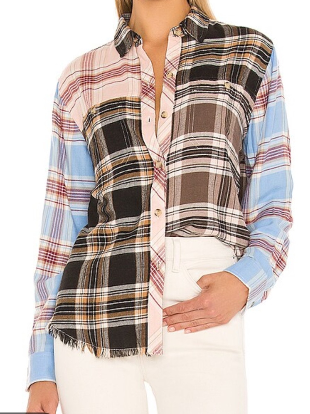 Rails Brando Flannel Top in Chelsea Plaid